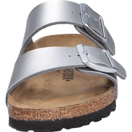 Birkenstock Arizona Birko-Flor schmal silber 42