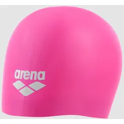 Badekappe für lange Haare arena - Shocking_pink-white - Einheitsgröße