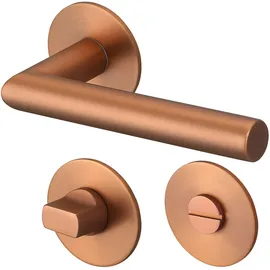 Meintürgriff Drückergarnitur Toulouse Flachrosette Roségold