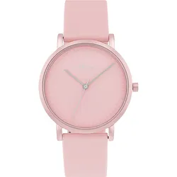 Quarzuhr S.OLIVER, rosa, Armbanduhren, Damen, Armbanduhr, Damenuhr, Silikonarmband, analog