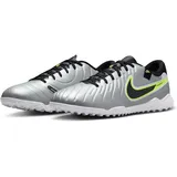 Nike Tiempo Legend 10 Academy Low-Top-Fußballschuh für Turf - Grau, 44