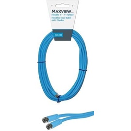 Maxview flexibles Sat-Kabel mit F-Anschlüssen, 5m
