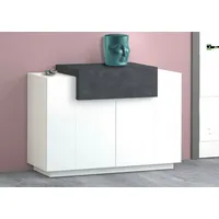 Dmora Schuhschrank Peter, Mehrzweckschrank mit 2 Türen und 1