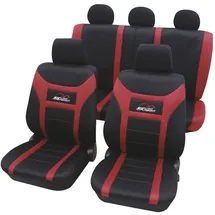 HP Autozubehör 22927 Sitzbezug Polyester Rot Fahrersitz, Beifahrersitz, Rücksitz