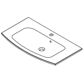 Fackelmann Lugano Waschtisch 80,5 x 46 cm (73609)