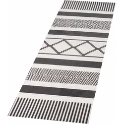 HANSE Home Läufer »Urban«, rechteckig, 5 mm Höhe, Läufer, Rutschfest, Küchenteppich, Küche, Teppich, Pflegeleicht, Flur HANSE Home schwarz B: 45 cm   1 St.