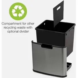 Kitchen Move Narvik 75 l Silber