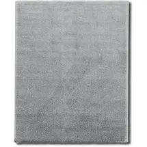 Floordirekt Prestige Shaggyteppich 80 x 150 cm Silbergrau