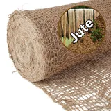 Noor Natürliche Jute Netz 1,22x 50m 500 g/m2