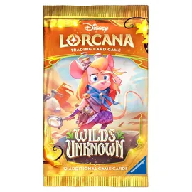 Ravensburger Disney Lorcana Wilds Unknown Booster Display