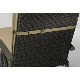 sunnypillow Liegenauflage 190 x 60 x 9 cm beige 1 St.