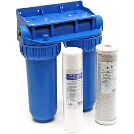 Naturewater NW-BR10B2 Doppelfilter Wasserfilter 20,67 mm x 1/2'