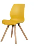 CLP Stuhl Luna gelb/Kunststoff