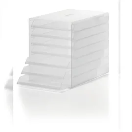 Durable Schubladenbox IDEALBOX 7-tlg. transparent