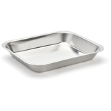 De Buyer 3283.27 Marinierteller, Edelstahl, 27 x 22 x 4 cm, silber