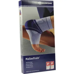 Bauerfeind MalleoTrain Sprunggelenkbandage – Rechts, Titan, Größe 5