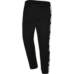 hose, seitliche Taschen mit Reißverschluß, Gr. XXL - N-Gr, black/white, , 62806626-XXL N-Gr