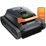(2026 Upgrade) Gosvor LiteVac G1 4‐in‐1 Poolroboter für Wand, Boden, Wasserlinie und Flachzone, 3μm Ultrafeinfilter, bis zu 200 Min. Laufzeit, nur 6,9 kg, für Pools bis zu 200 m2