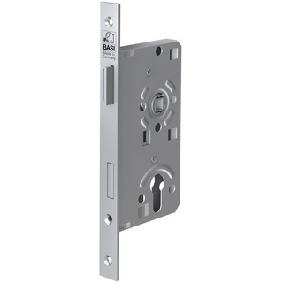 BASI 9240-5521 Einsteck-Zimmertürschloss Silber
