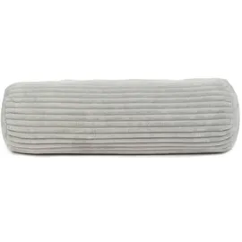Gözze Kissenrolle CORD 70 x 22 cm Silber