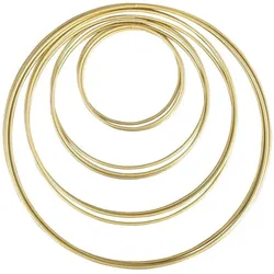 Rayher Metallringe-Set beschichtet gold
