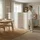 Homestyle4u Paravent Raumteiler in Weiß 250x145 cm 3141