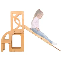 Montessori Lernturm Divit LT1 Kindertisch mit Hocker DPL1