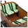 Babboe Kinderkissen, Safari Lime