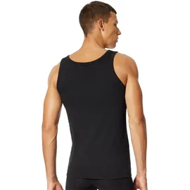 SCHIESSER UNCOVER by SCHIESSER Herren Unterhemd 4er Pack - Serie "Uncover", Rundhals Schwarz S