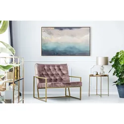 Reinders! Leinwandbild »Abstrakt Blau - Leinwandbild«, 38590203-0 Blau B/H/T: 118 cm x 70 cm x 3 cm