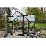 Juliana Halls Gewächshaus Garden Room Schwarz 12,9 m2