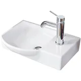 Fackelmann A-Vero Aufsatz-Handwaschbecken 45 x 32 cm (82390)