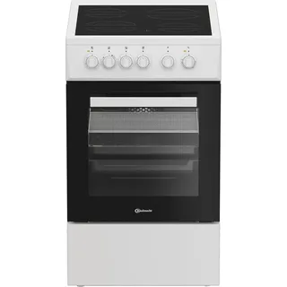 Bauknecht Elektro-Standherd B5V5KMW Hydrolyse, Hydrolyse-Reinigungsfunktion, Weiß