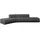 altdecor Ecksofa modulares Sofa Solven-L1 - 380x174x70 cm Grau