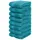 OTTO home Vanessa Handtuchset 30 x 50 cm petrol 8 St.