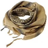 Brandit Textil Brandit Shemag Scarf, Farbe: khaki+blac, Größe: OS - Einheitsgröße