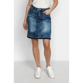 Cream Bleistiftrock Blau 44