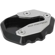 SW-Motech Seitenständerfuß-Verbreiterung für Motorrad Schwarz/Silbern