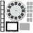 Sizzix Vault Picture Show Stanzformen-Set 15 Teile silber