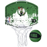 Wilson NBA TEAM MINI HOOP, BOSTON CELTICS, Kunststoff