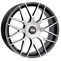 MAM GT1 8,5 x 20 5 x 112 ET45 Schwarz/Poliert