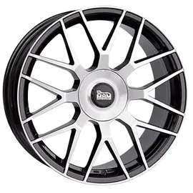 MAM GT1 8,5 x 20 5 x 112 ET45 Schwarz/Poliert