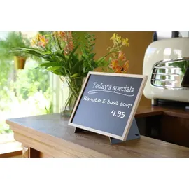 HENDI Kreidetafel mit Ständer, 400x600 mm