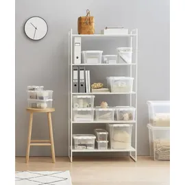 SmartStore Aufbewahrungsbox CLASSIC 3 3 Liter transparent / weiß