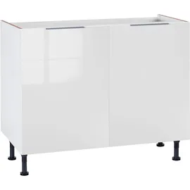 OPTIFIT Spülenschrank Tara 100 x 58,4 x 87 cm Weiß