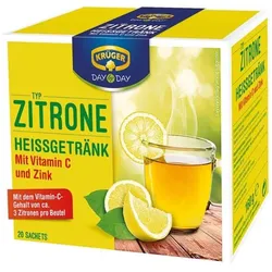 KRÜGER Instantpulver »Heiße Zitrone« gelb