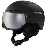 Head KNIGHT Visier Skihelm für Erwachsene, Unisex, Black, XL/XXL