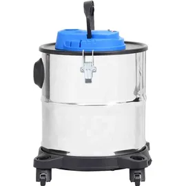 vidaXL Aschesauger inkl. HEPA-Filter 20 l silber