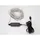 Vellight Lichterkette LED 7,5 m Transparent Bunt