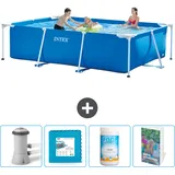 Rechteckiger Frame Pool - 300x200x75 Cm - 5-teilig  Scb130
